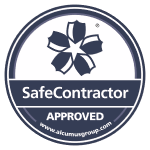 Alcumus SafeContractor accreditation badge