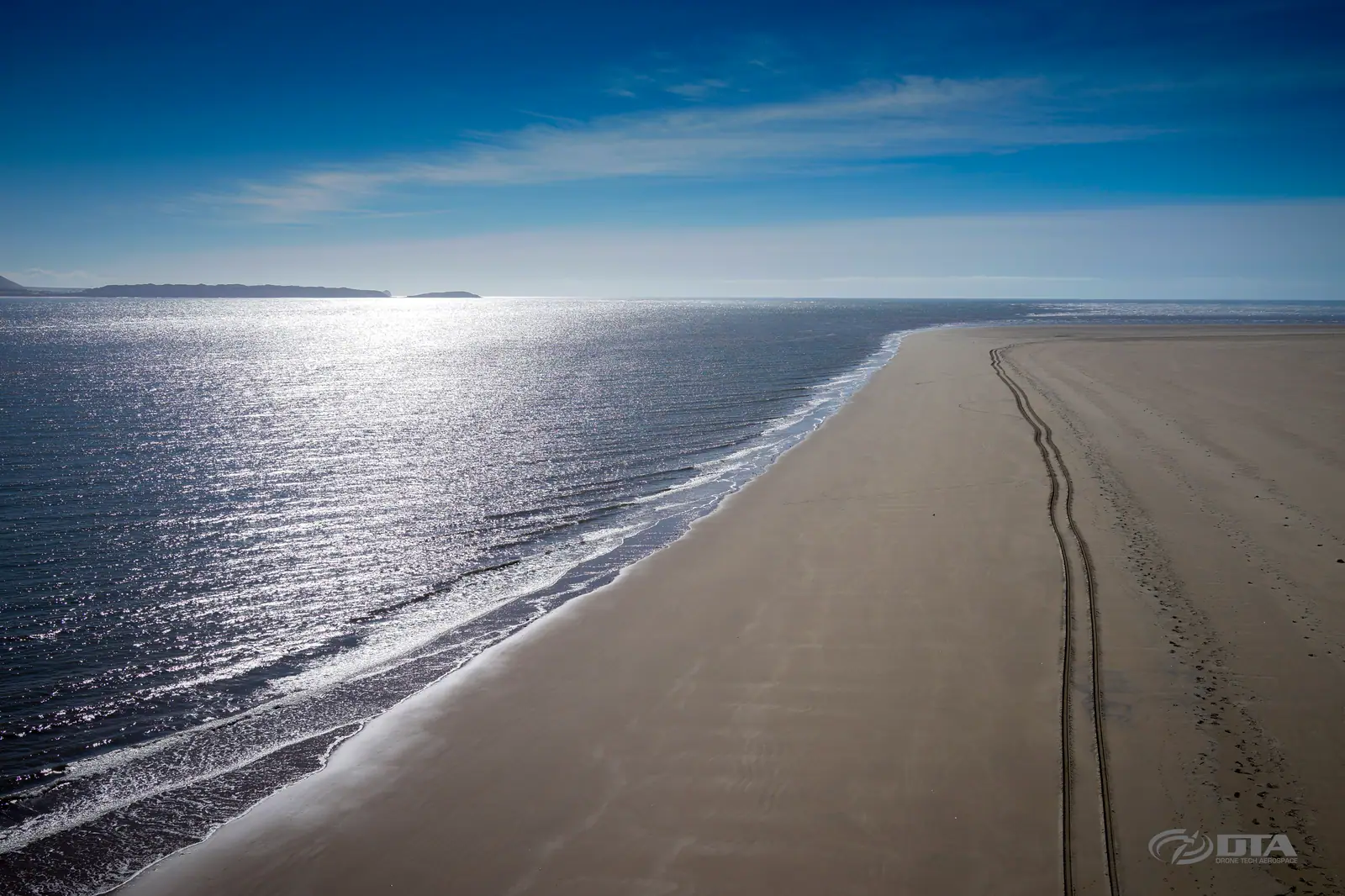 Dramatic aerial photograph from DTA drone survey and inspection operations in the UK