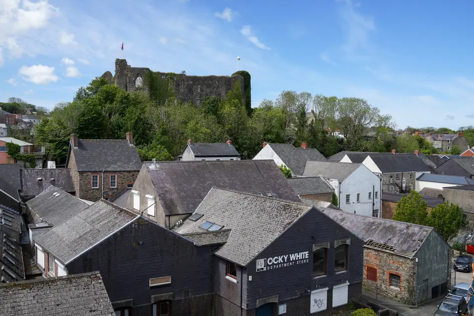 Drone measured building survey in Haverfordwest, Pembrokeshire